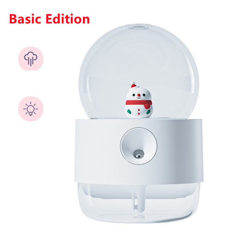 Three In One Rotating Crystal Ball Humidifier Wireless Large Capacity