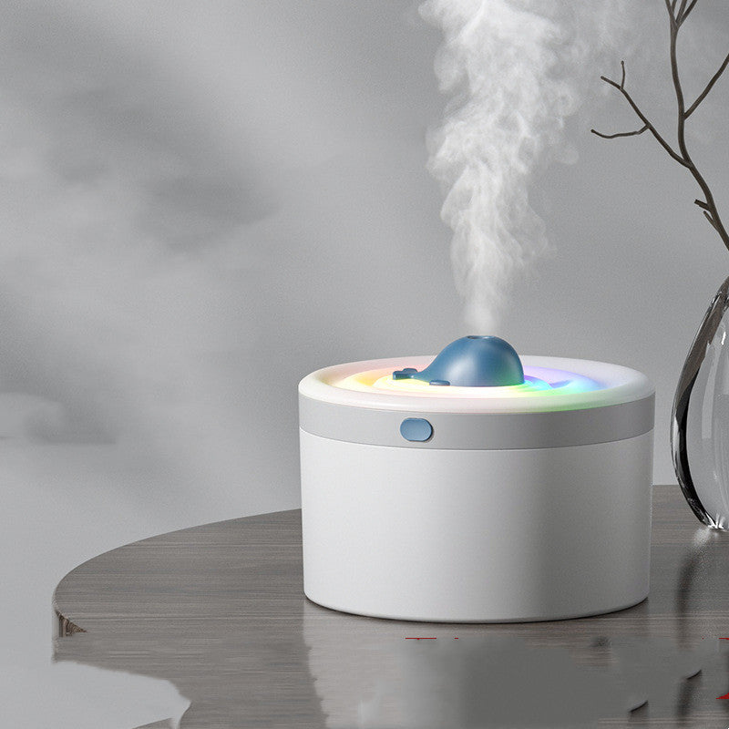 Household Heavy Fog Usb Blue Whale Office Dormitory Humidifier