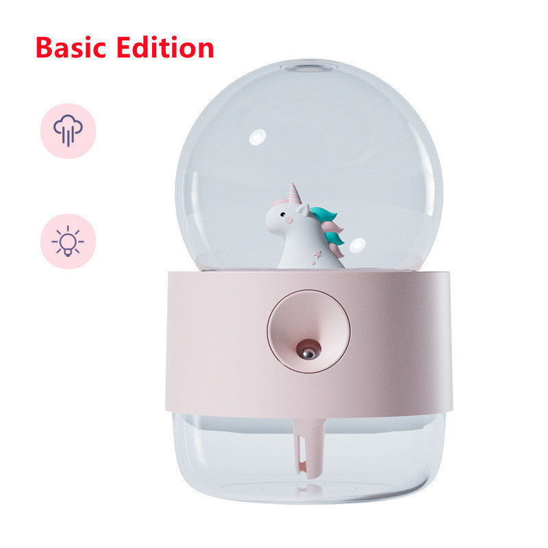 Three In One Rotating Crystal Ball Humidifier Wireless Large Capacity